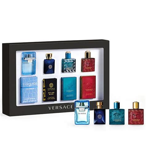 versace miniaturen collection|Versace mini 5ml set.